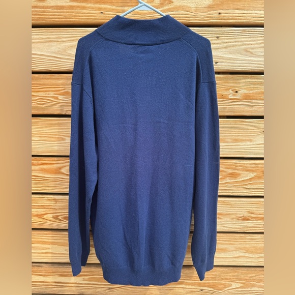 NWT Rodd & Gunn Wool Cashmere 1/4 Zip Sweater - Picture 6 of 6